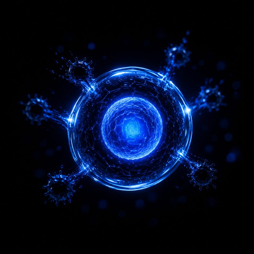 Cell neutralising free radicals